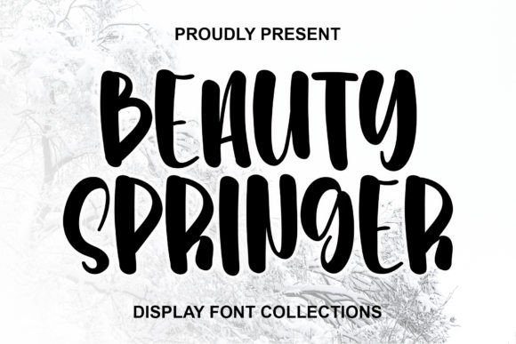 Beauty Springer: A Playful Font for Cheerful Designs