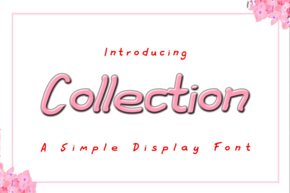 Collection: A Charming Display Font for Creative Projects