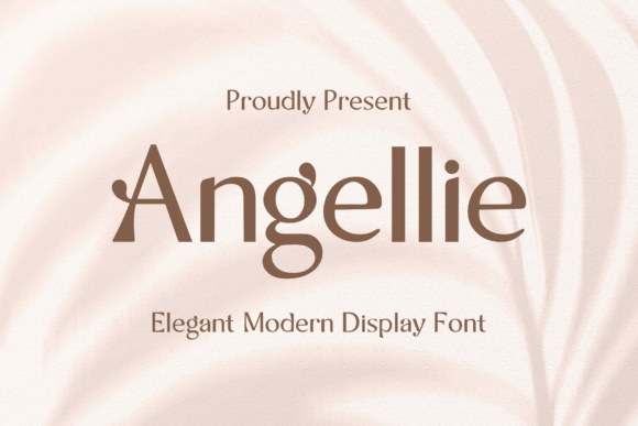 Discover Angellie: The Elegant Display Typeface for Modern Design