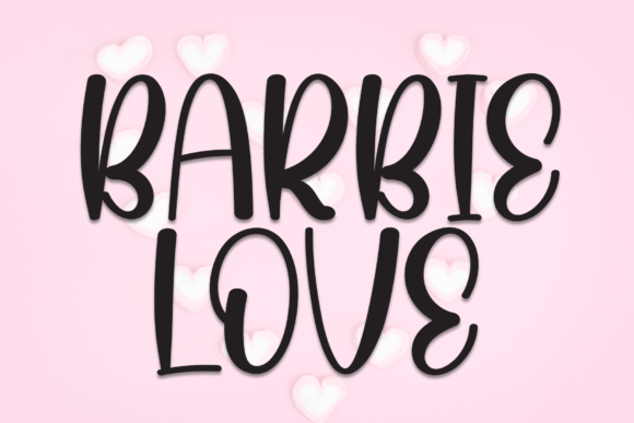 Discover the Charm of Barbie Love: A Whimsical Display Font