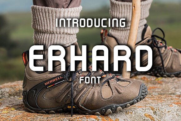 Erhard: A Display Font for Bold, Memorable Design
