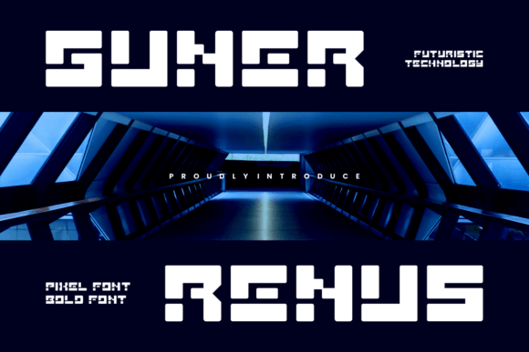 Guner Renus: A Magical Display Font for Modern Design