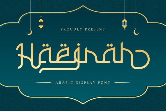 Haejrah: A Modern Arabic Display Font
