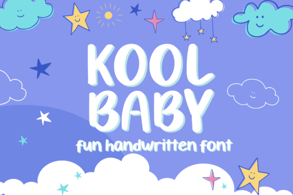 Kool Baby: A Whimsical Display Font for Creative Projects