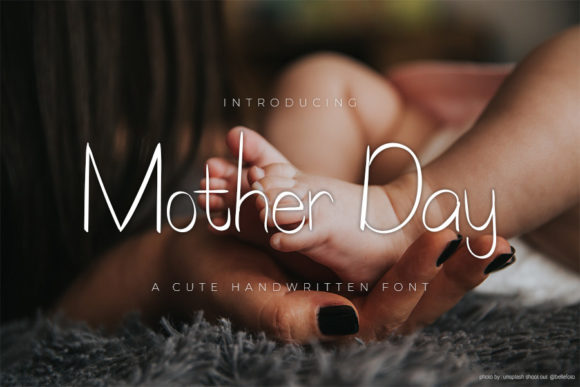 Mother Day: A Delicate and Elegant Display Typeface