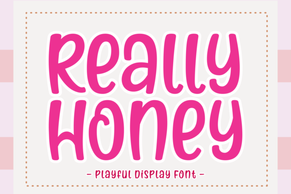 Really Honey: A Versatile Font for Creative Projects