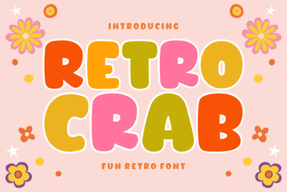 Retro Crab: A Groovy Retro Font for Creative Projects