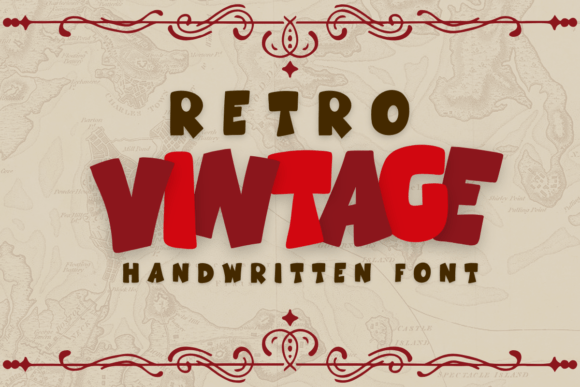 Retro Vintage: A Groovy Display Font for Your Creative Projects