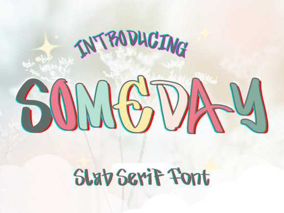 Someday: A Quirky Graffiti-Inspired Display Font