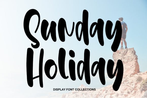 Sunday Holiday: Your Go-To Handwritten Display Font
